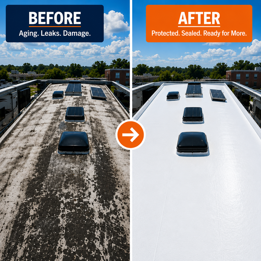 Marlin Coatings - RV Roof Coating